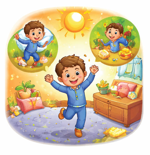 بچے کی چستی اور توانائی کی عکاسی کرتی تصویر