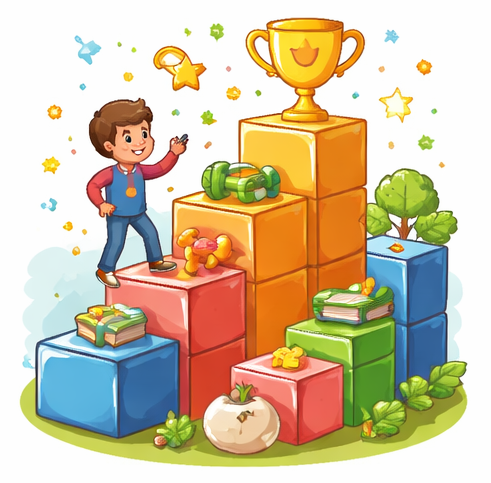 بچوں کی تربیت اور کامیابی کی سیڑھی